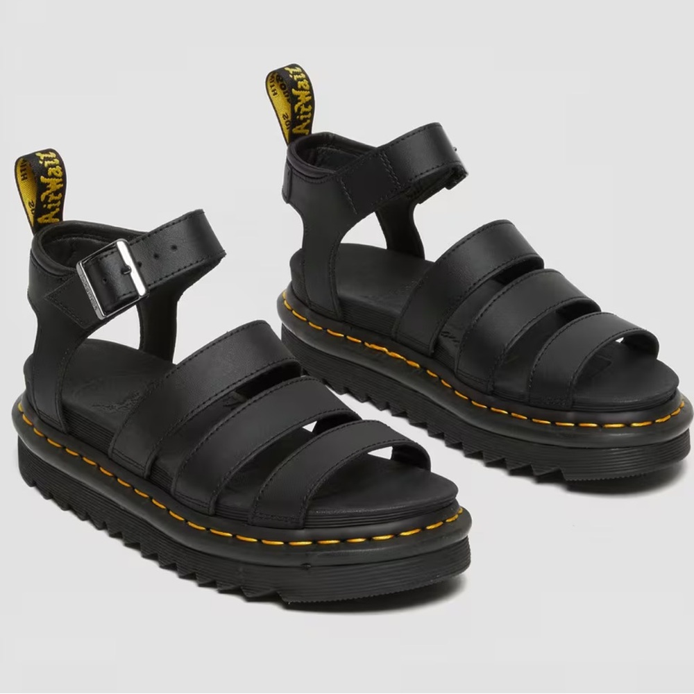 DR. MARTENS BLAIRE VEGAN STRAP SANDALS